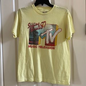 MTV Faded Summer Logo Short Sleeve T-shirt